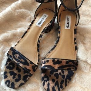 Steve Madden Inca Sandals - Leopard print